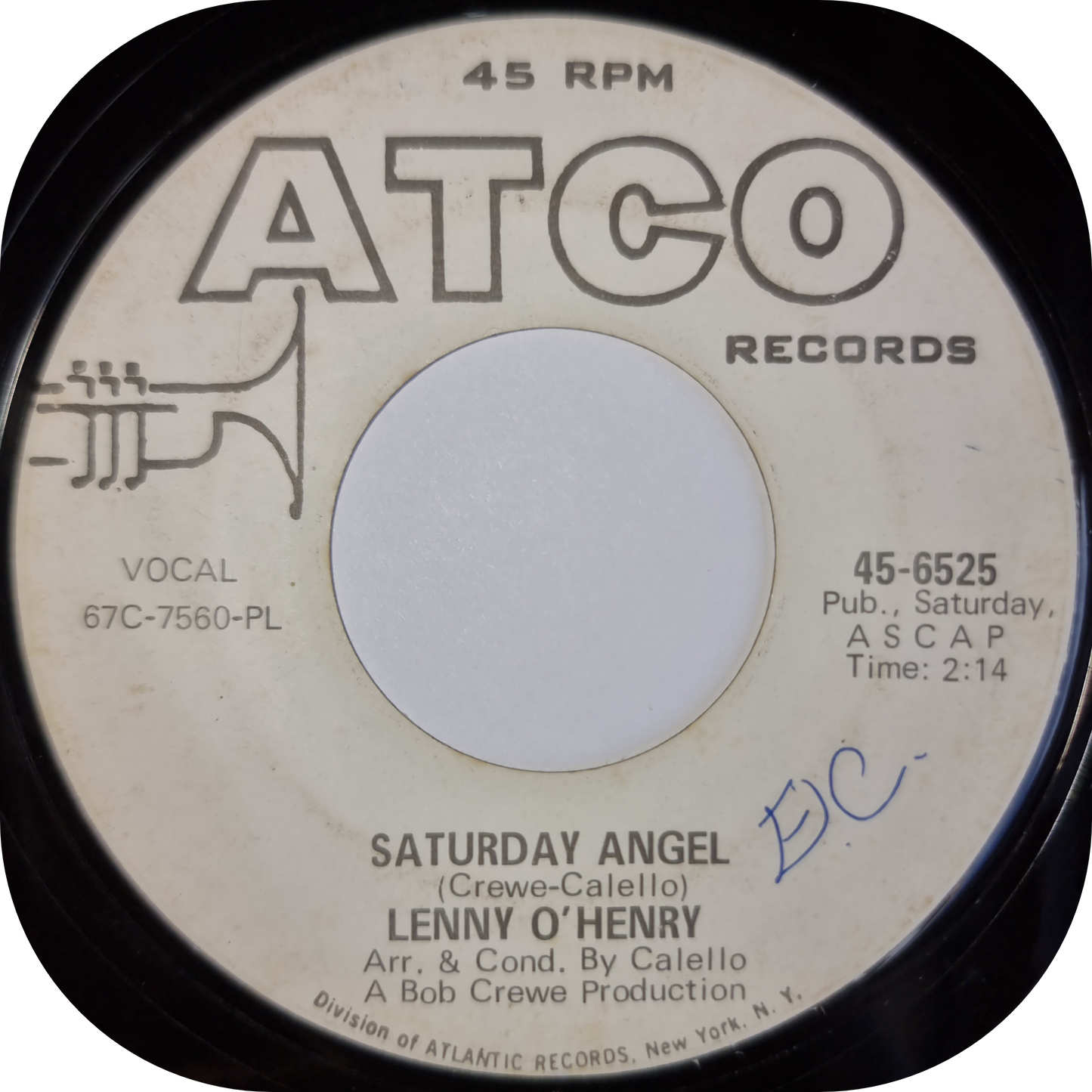 Lenny O'Henry - Across The Street - Atco DEMO