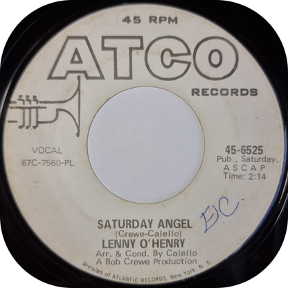 Lenny O'Henry - Across The Street - Atco DEMO