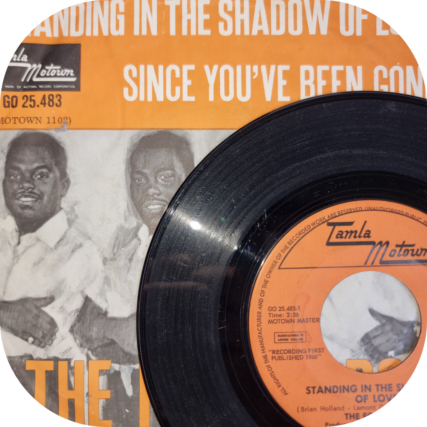 Four Tops, The - Standing In The Shadow Of Love - Tamla Motown