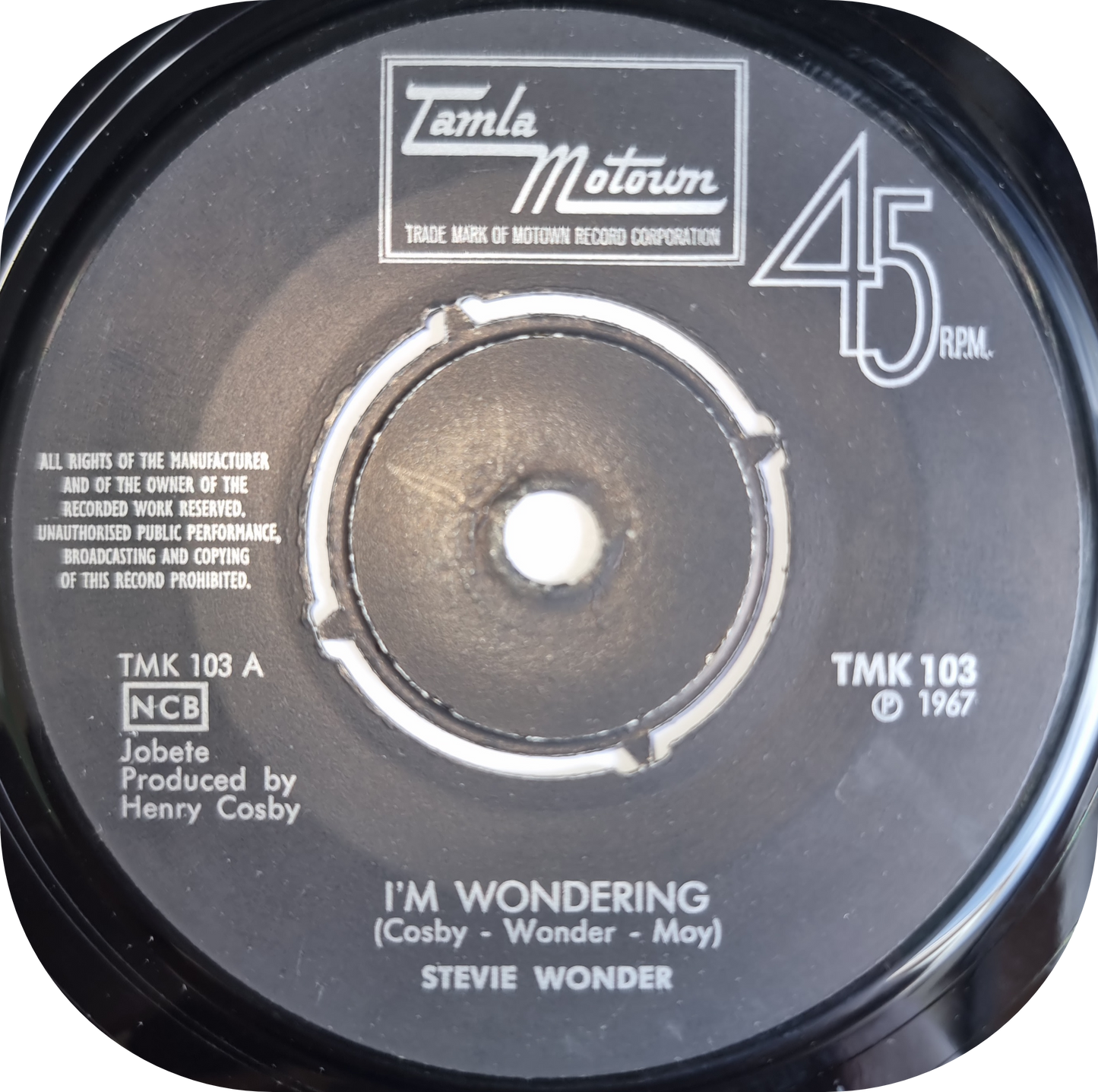 Stevie Wonder - I'm Wondering - Tamla Motown