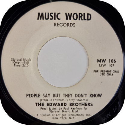 Edward Brothers, The - Keep On Knockin' - Music World DEMO