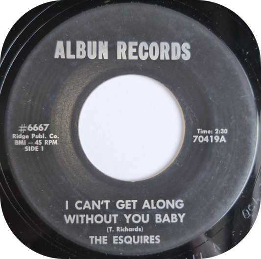Esquires, The - I Can't Get Along Without You Baby - Albun