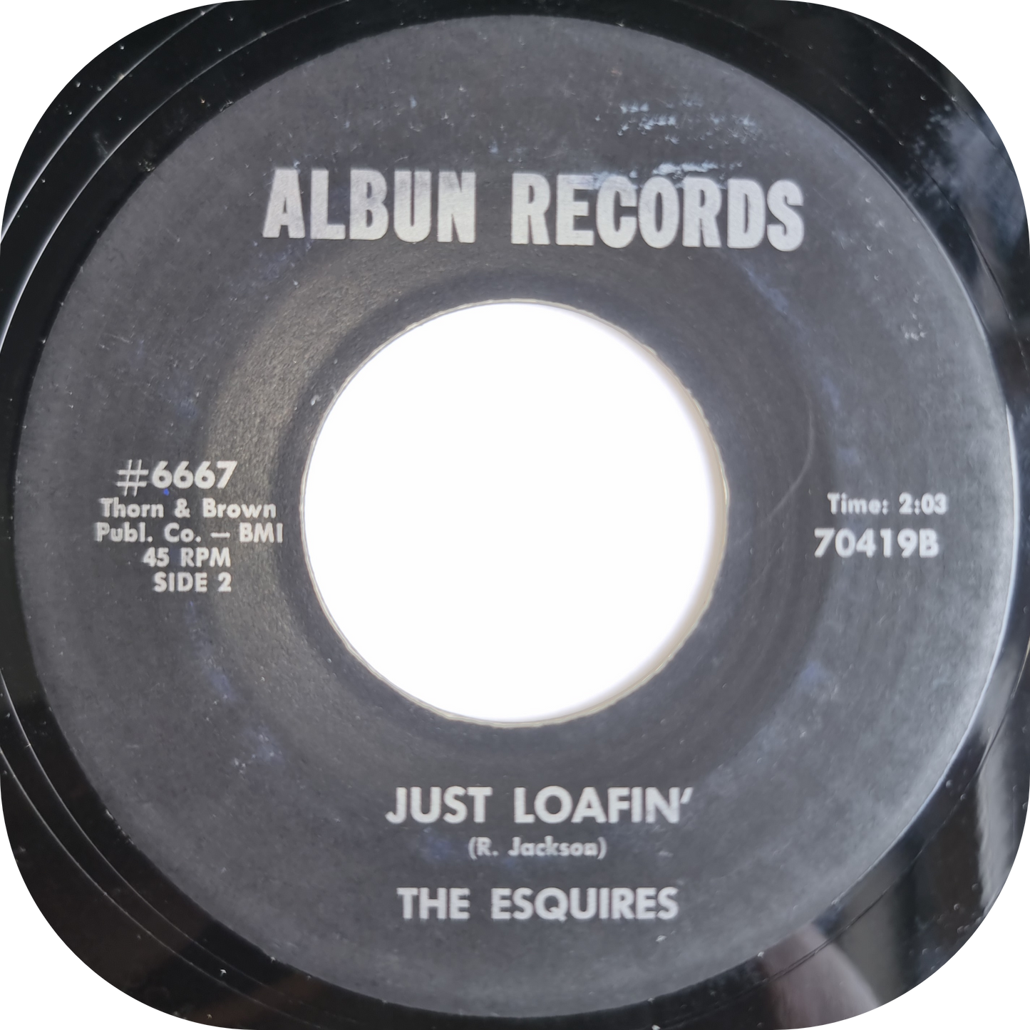 Esquires, The - I Can't Get Along Without You Baby - Albun