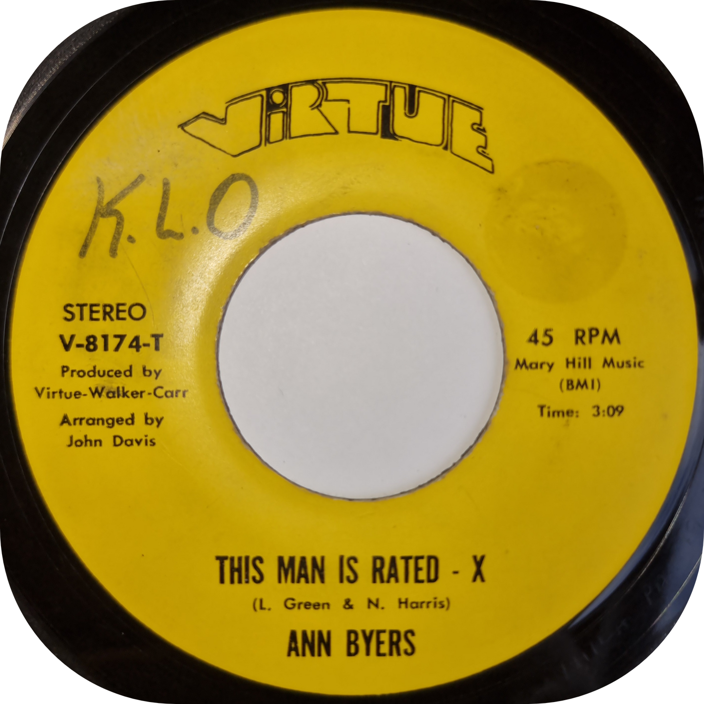 Ann Byers - This Man Is Rated X - Virtue
