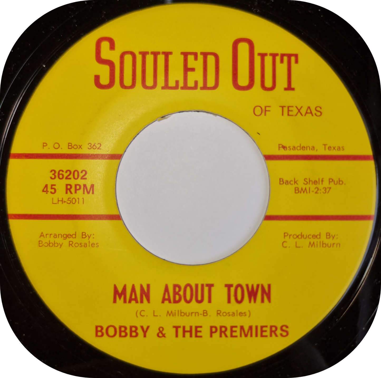 Bobby & The Premiers - Man About Town - Souled Out
