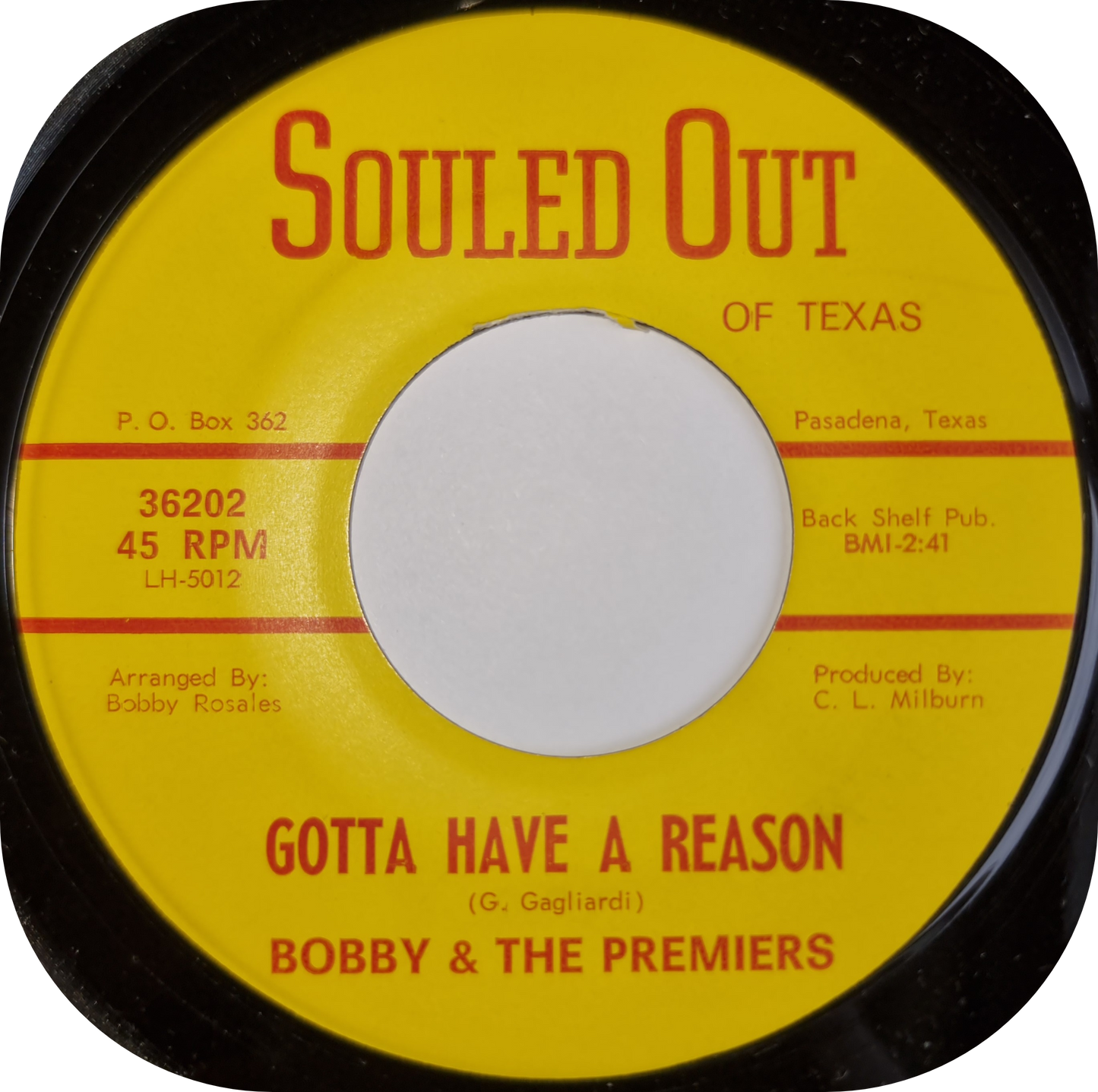 Bobby & The Premiers - Man About Town - Souled Out