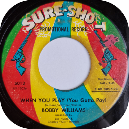 Bobby Williams - When You Play - Sure Shot DEMO