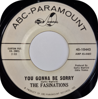 Fascinations, The - You Gonna Be Sorry - ABC DEMO