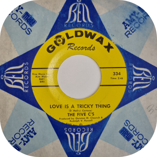 Five C's, The - Love Is A Tricky Thing - Goldwax