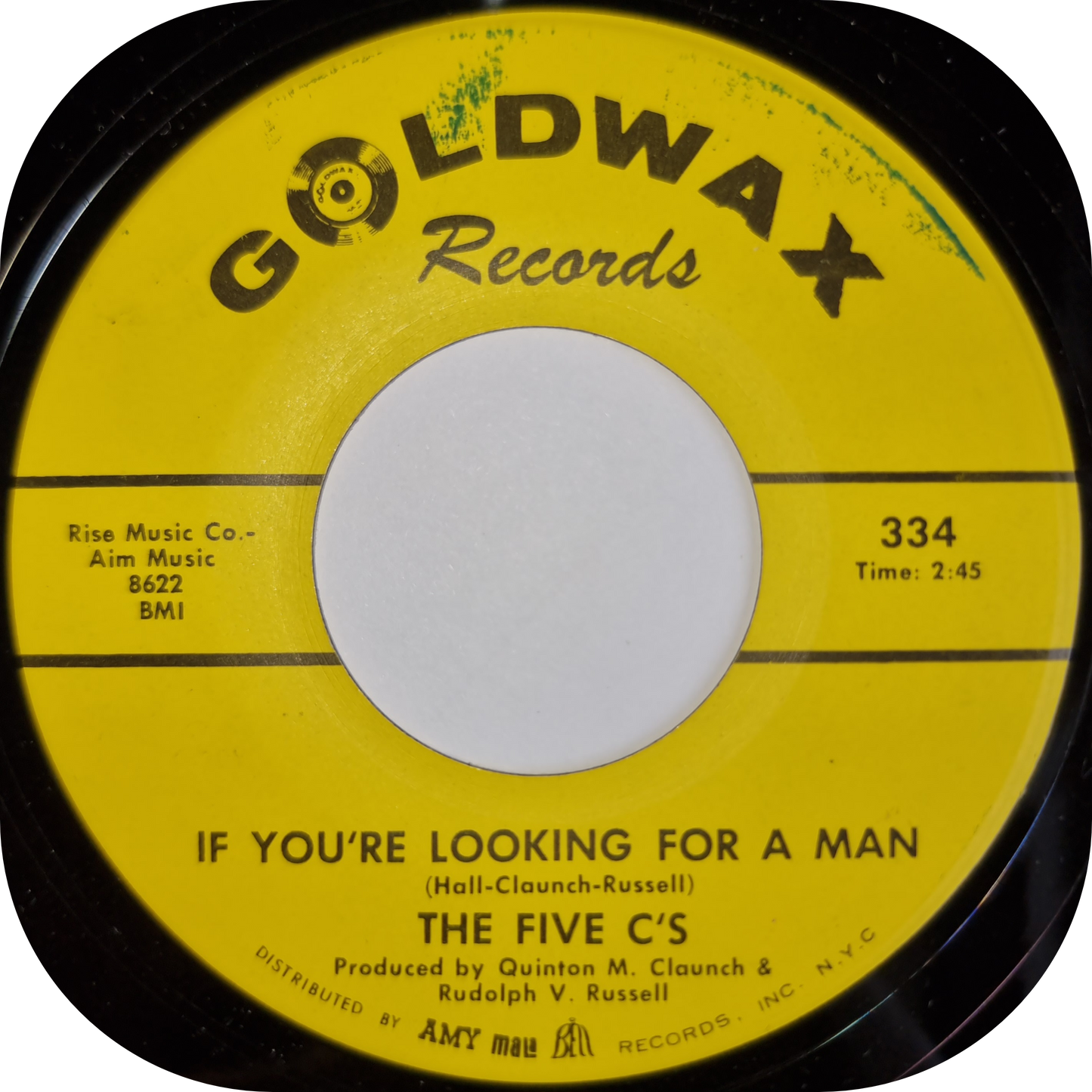 Five C's, The - Love Is A Tricky Thing - Goldwax