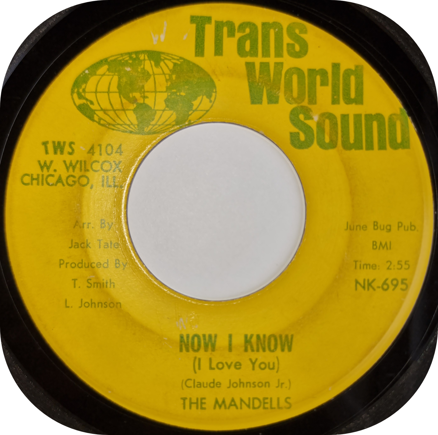 Mandells, The - Don't Turn Your Back On Me - Trans World Sound