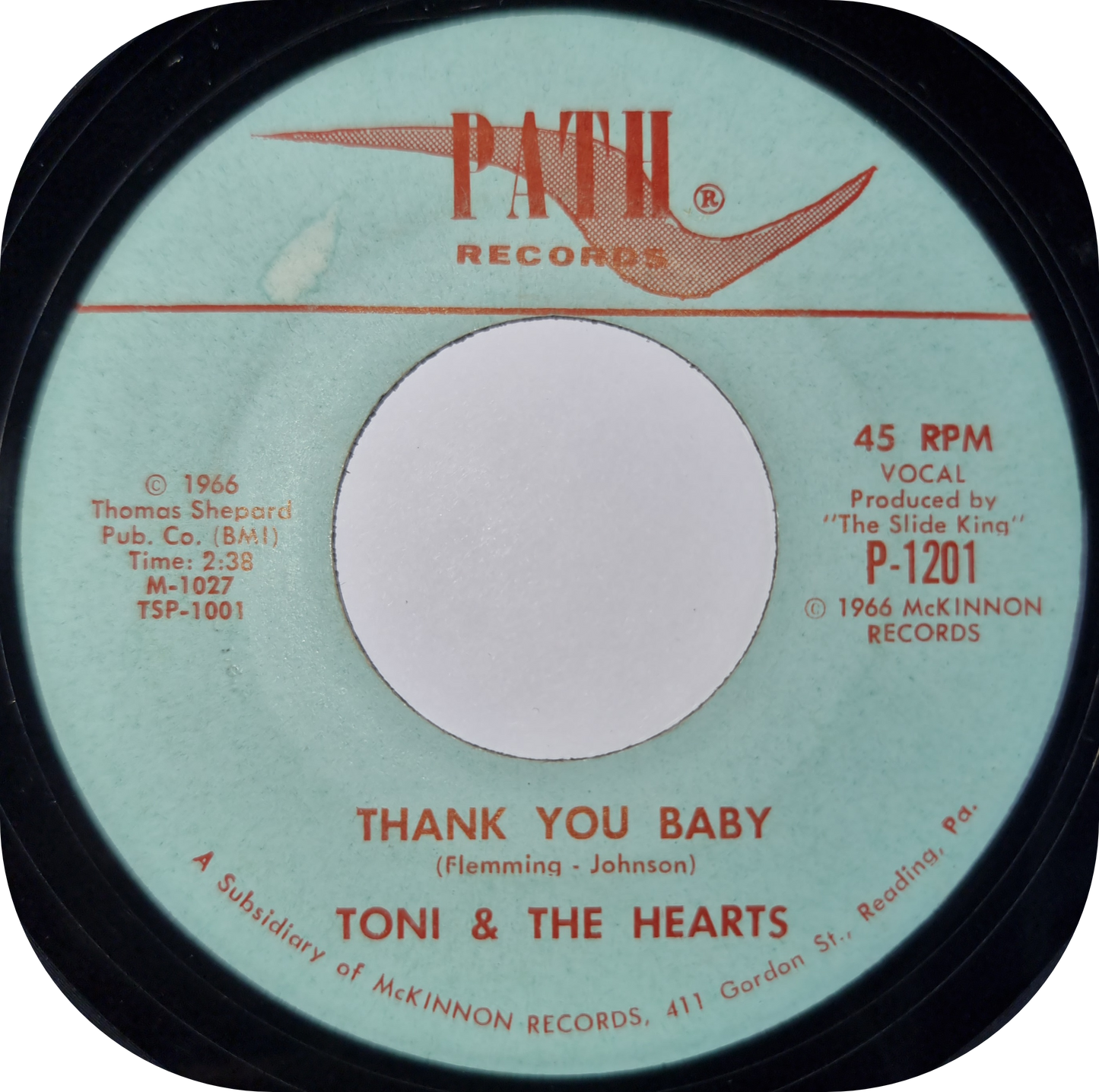 Toni & The Hearts - Thank You Baby - Path
