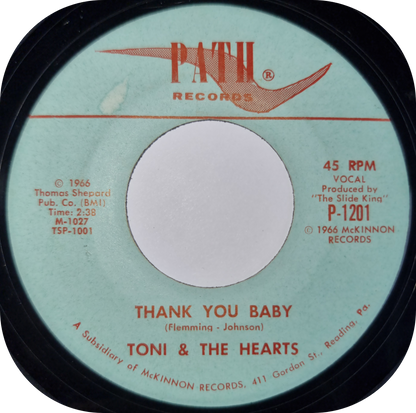 Toni & The Hearts - Thank You Baby - Path