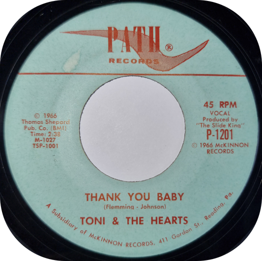 Toni & The Hearts - Thank You Baby - Path
