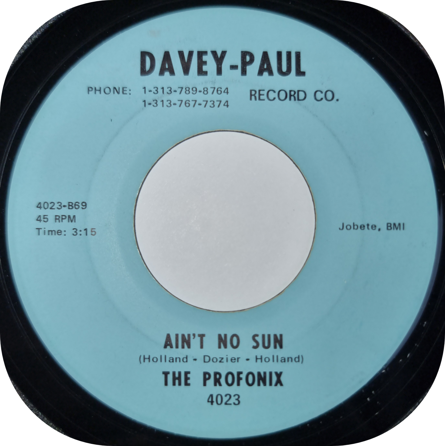 Profonix, The - Ain't No Sun - Davey Paul