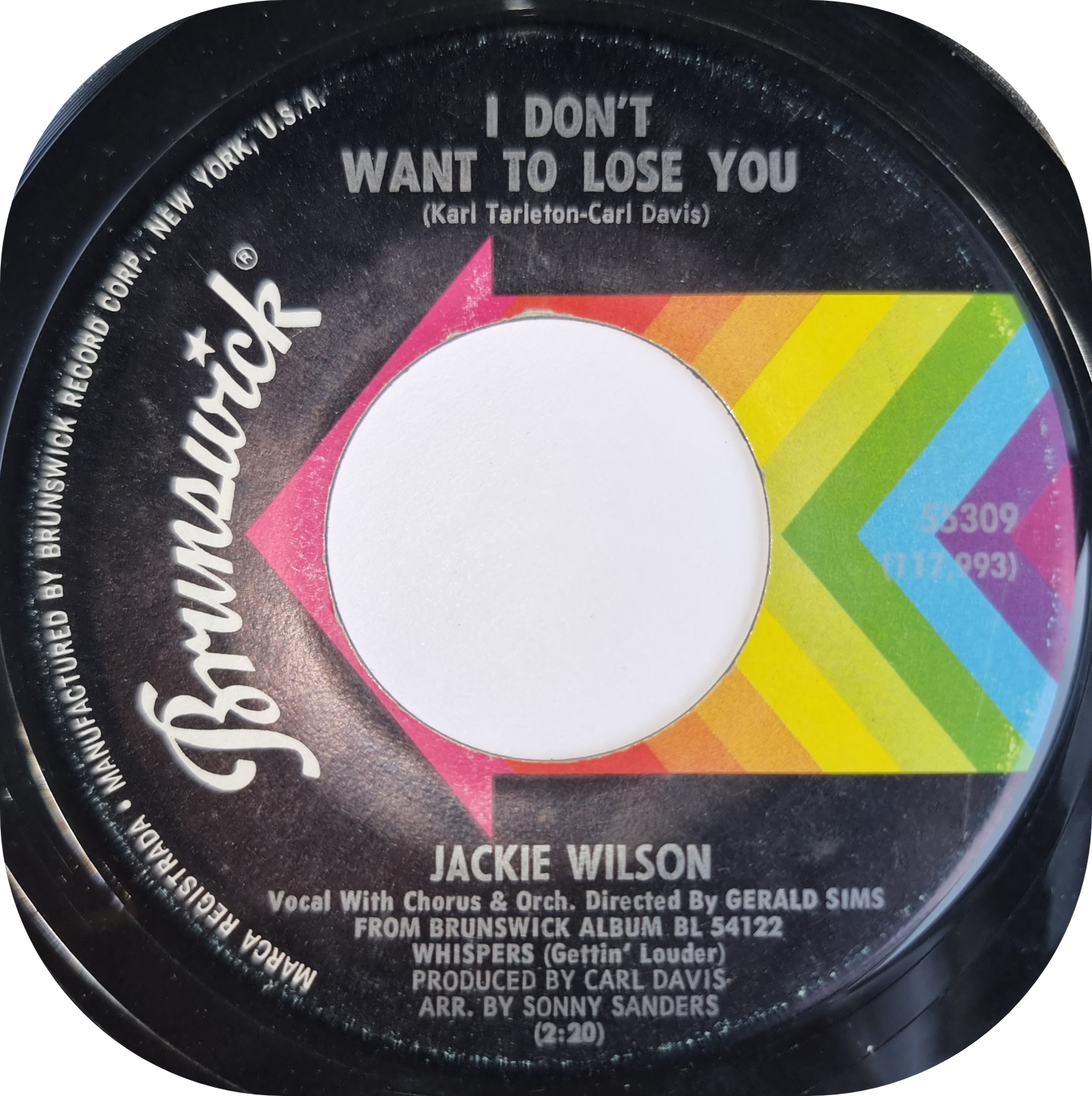 Jackie Wilson - Just Be Sincere - Brunswick