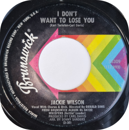 Jackie Wilson - Just Be Sincere - Brunswick