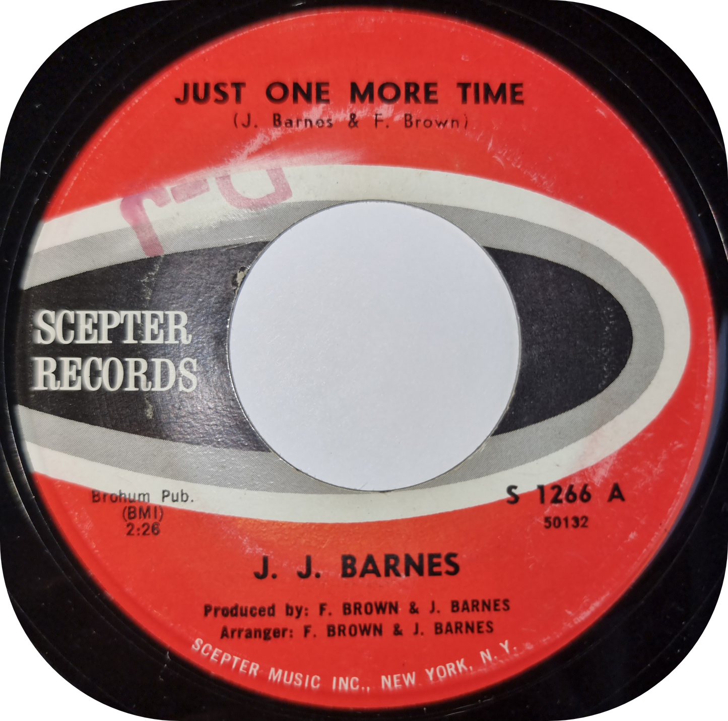 J.J. Barnes - Just One More Time - Scepter