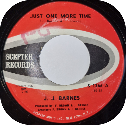 J.J. Barnes - Just One More Time - Scepter