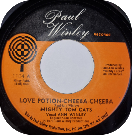Mighty Tom Cats - Love Potion Cheeba-Cheeba - Paul Winley