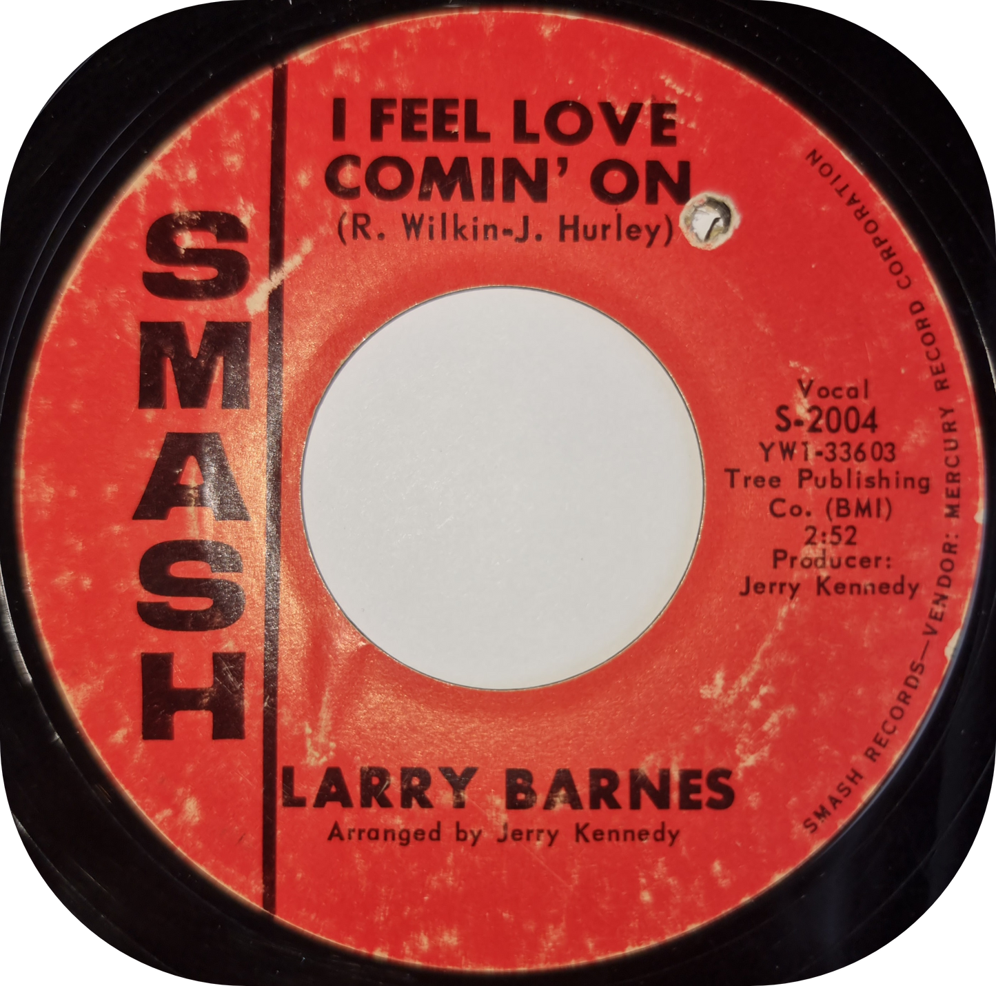 Larry Barnes - Rags Is Rags - Smash