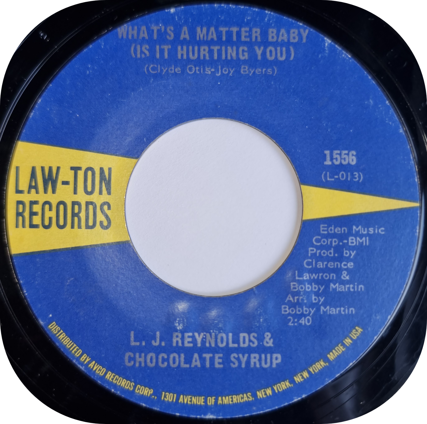 L.J. Reynolds - What's A Matter Baby - Law-Ton