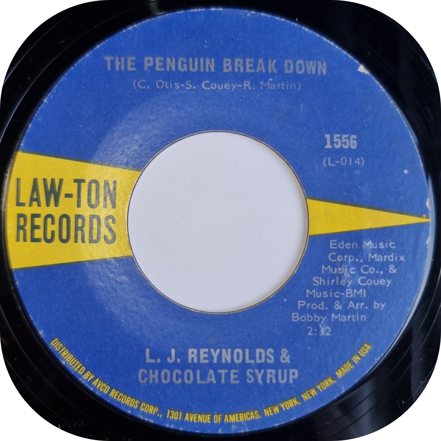 L.J. Reynolds - What's A Matter Baby - Law-Ton