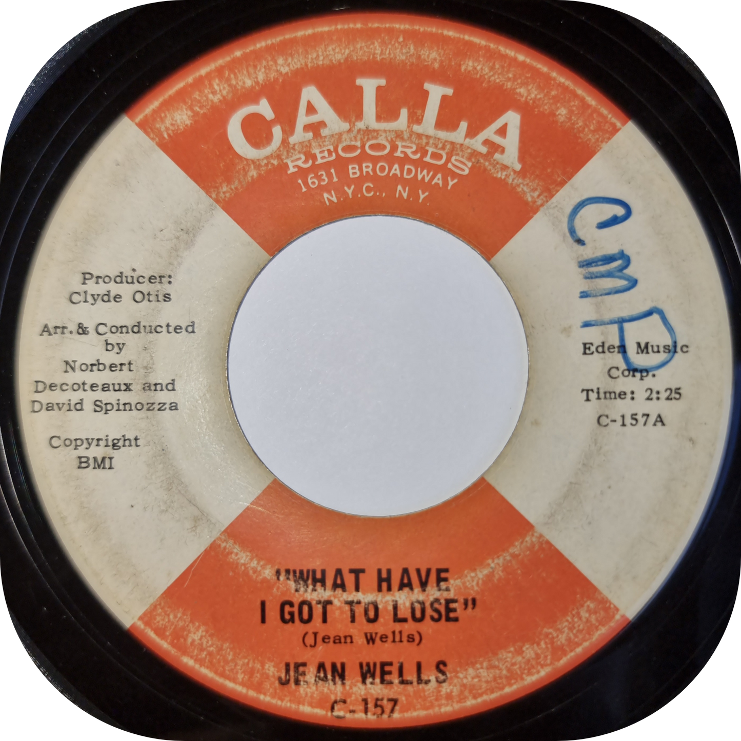 Jean Wells - What Have I Got To Lose - Calla