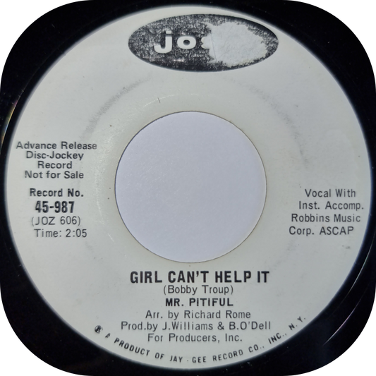 Mr Pitiful - Girl Can't Help It - Josie DEMO