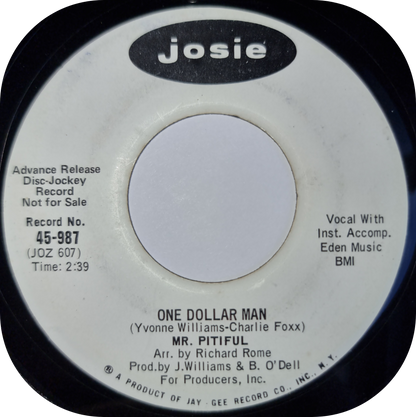 Mr Pitiful - Girl Can't Help It - Josie DEMO