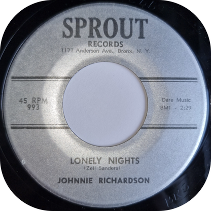 Johnnie Richardson - Every Night The Same Time - Sprout