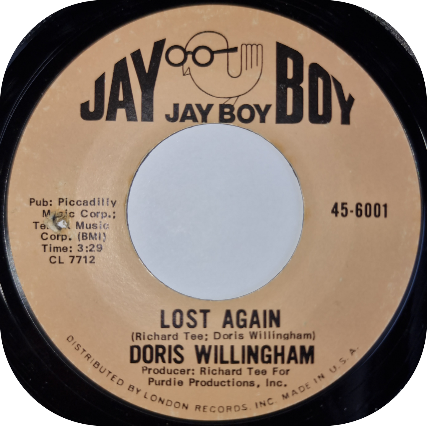 Doris Willingham - You Can't Do That - Jay Boy