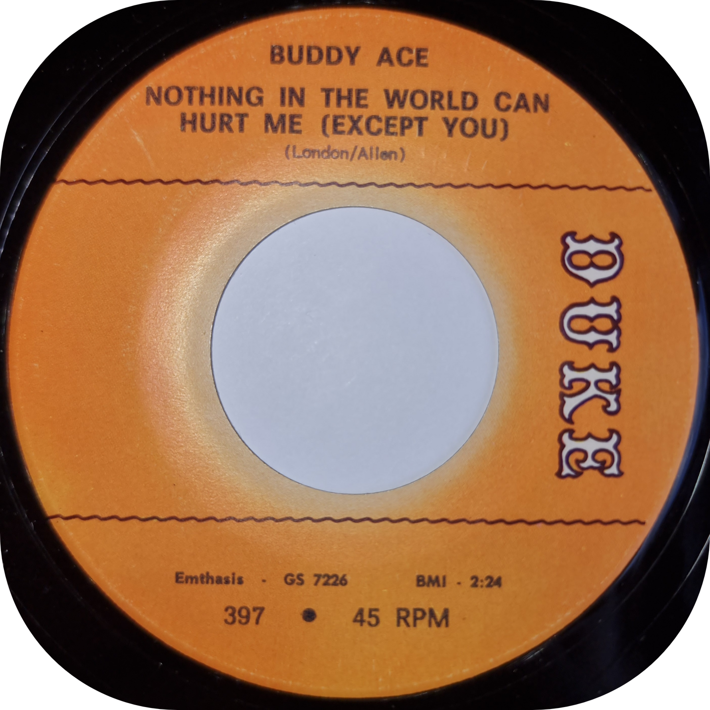 Buddy Ace - It's Gonna Be Me - Duke