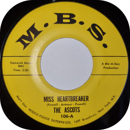Ascots, The - Miss Heartbreaker - M.B.S