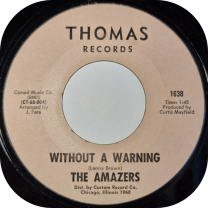 Amazers, The - Without A Warning - Thomas