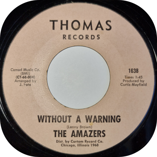 Amazers, The - Without A Warning - Thomas