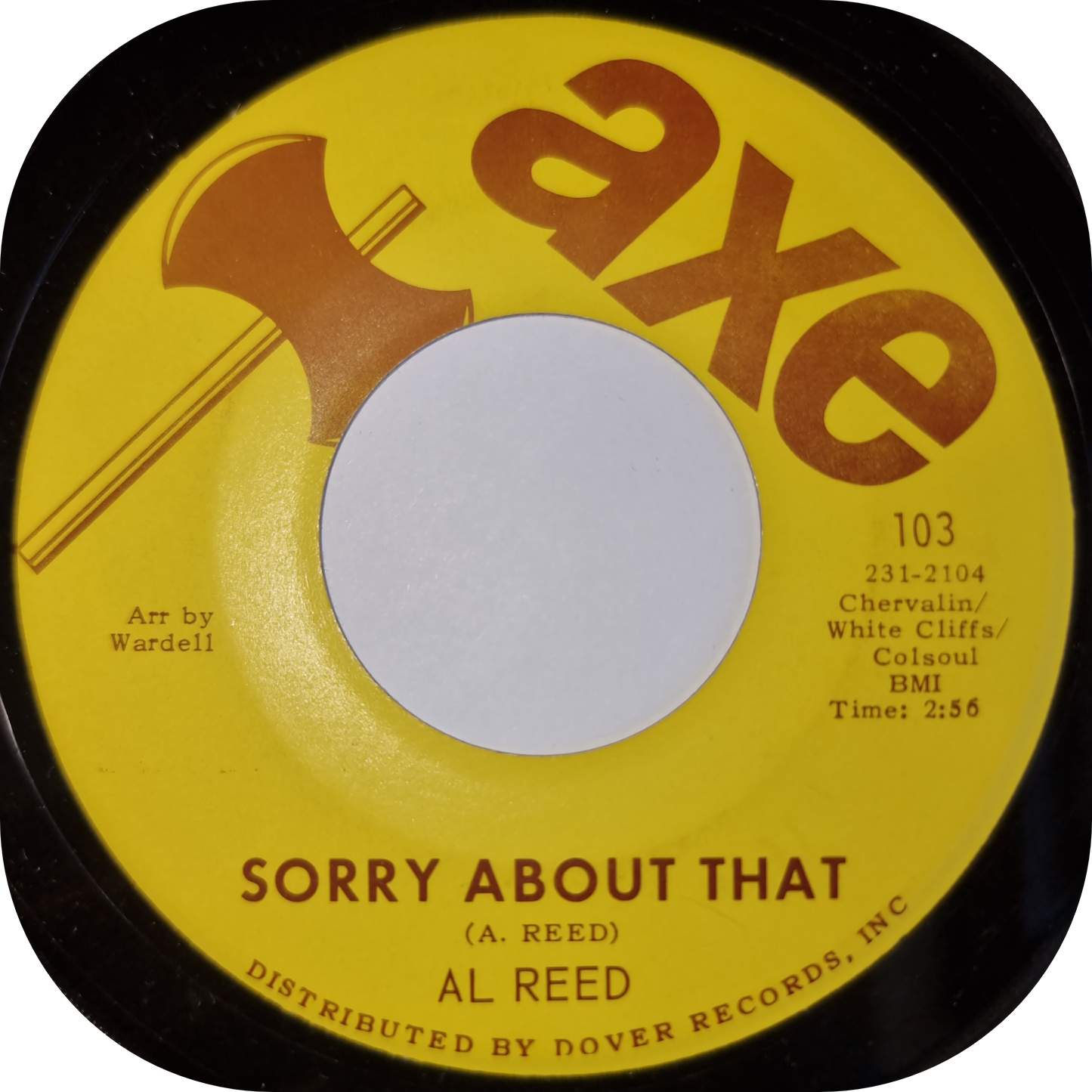 Al Reed - Sorry About That - Axe