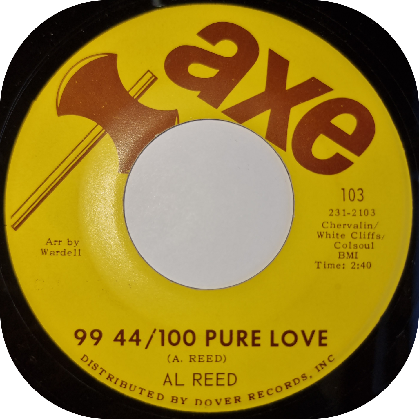Al Reed - Sorry About That - Axe