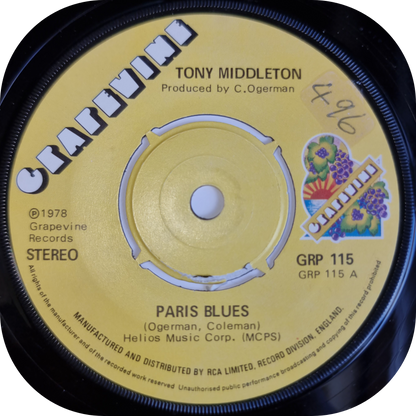 Tony Middleton - Paris Blues - Grapevine