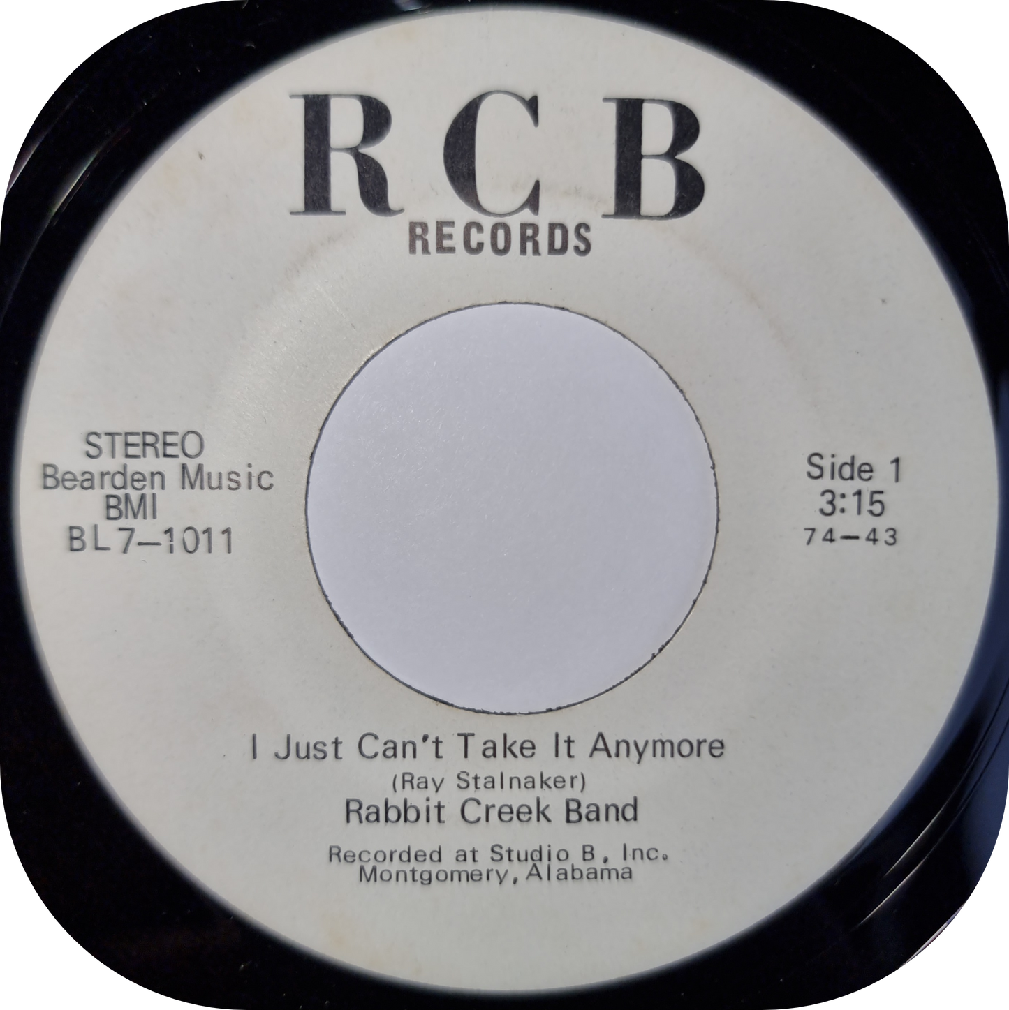 Rabbit Creek Band - I Just Can't Take It No More - RCB