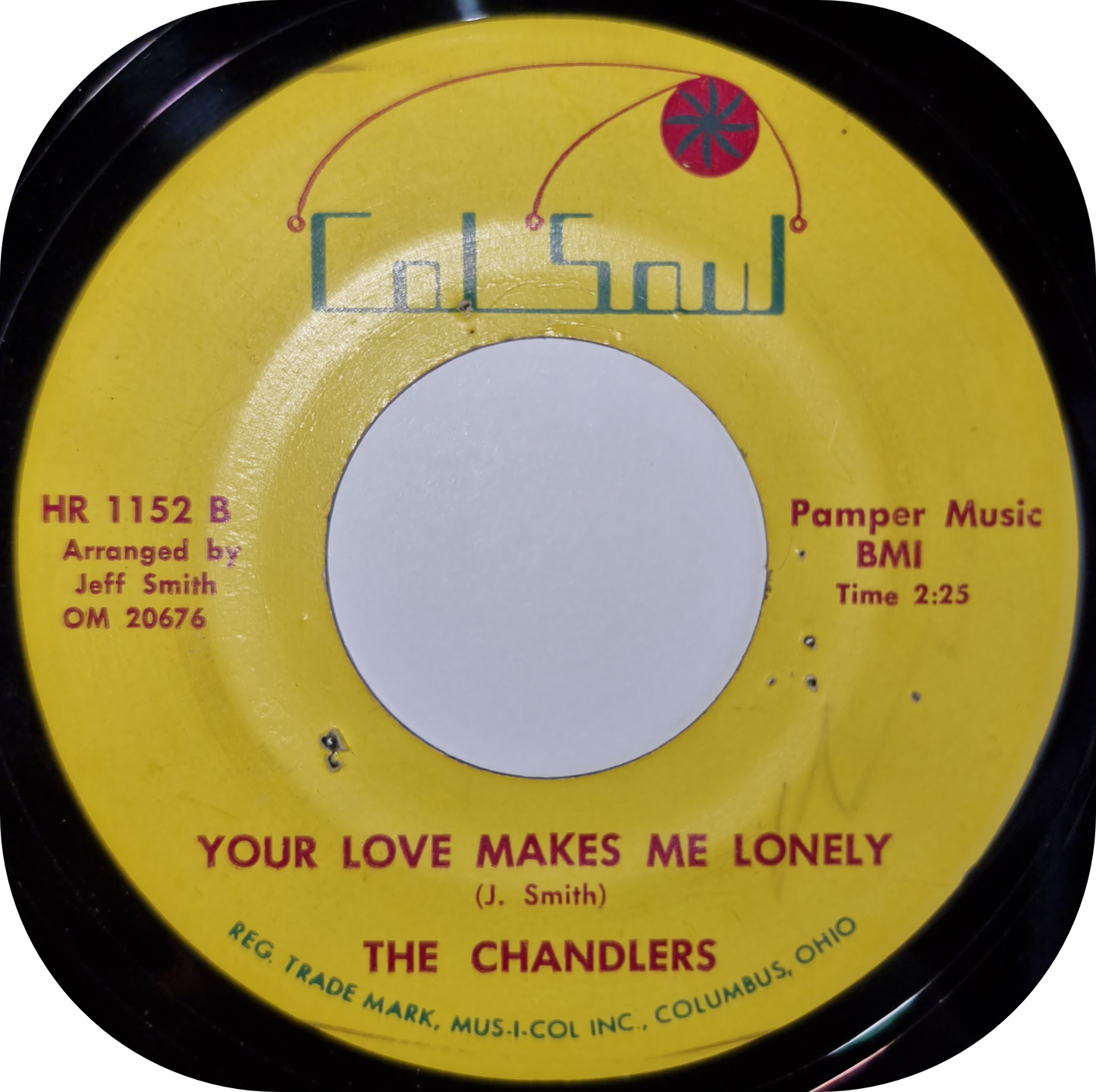Chandlers, The - Your Love Makes Me Lonely - Col Soul
