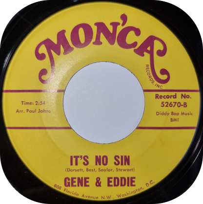 Gene & Eddie - It's No Sin - Monca