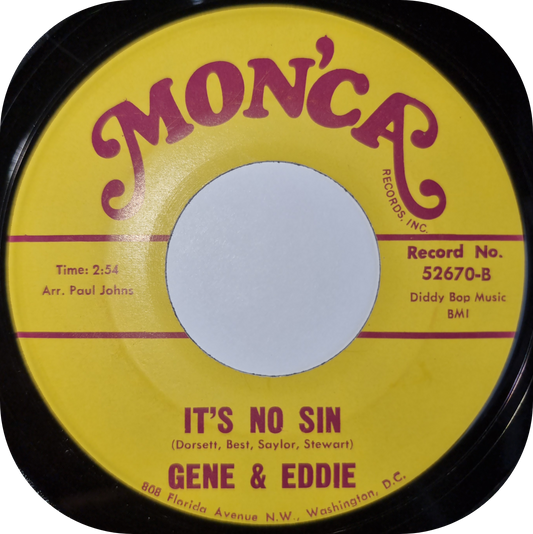 Gene & Eddie - It's No Sin - Monca