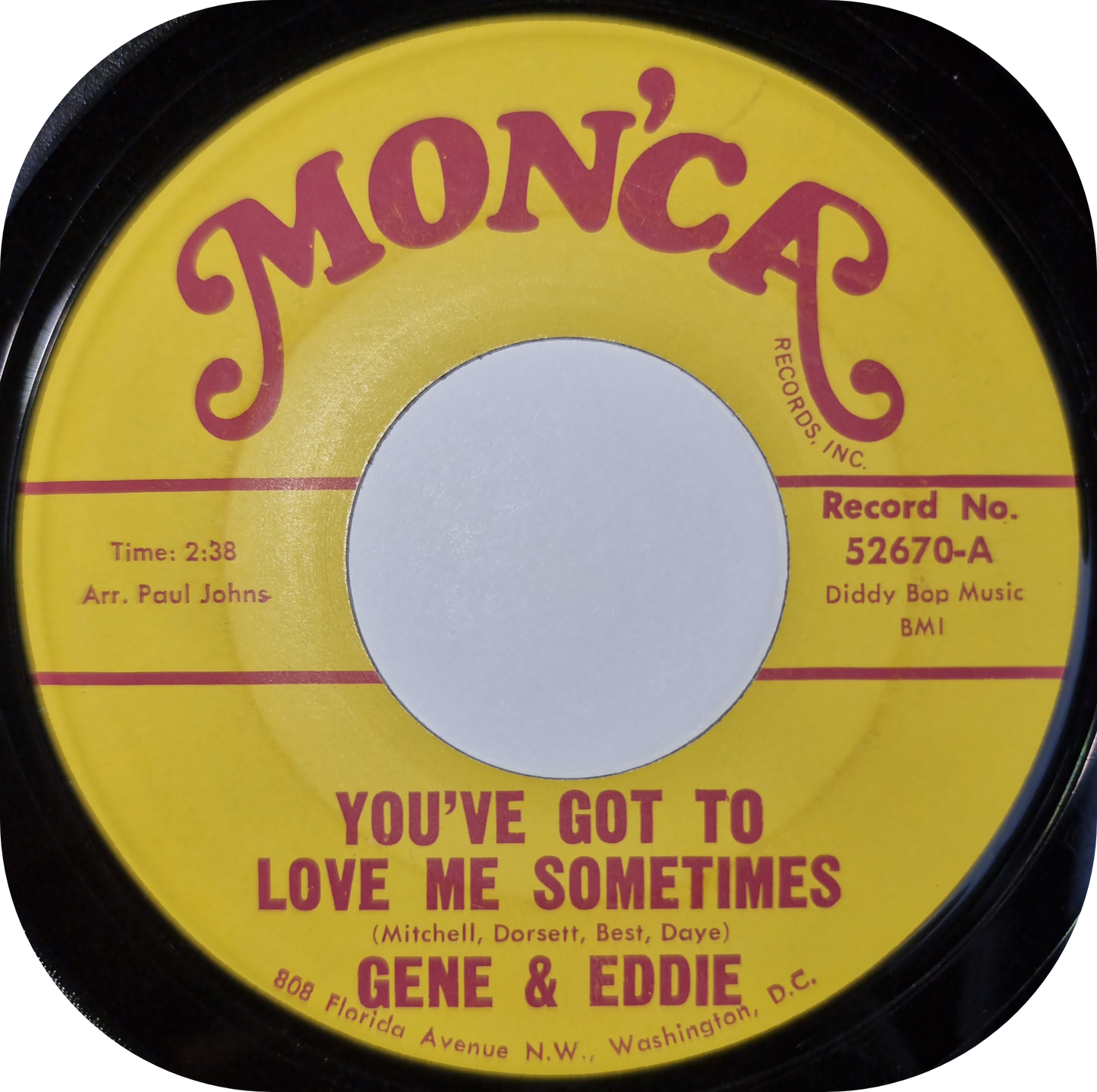 Gene & Eddie - It's No Sin - Monca