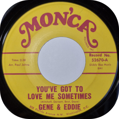 Gene & Eddie - It's No Sin - Monca