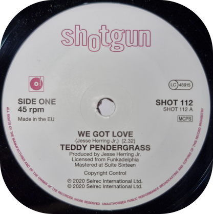 Teddy Pendergrass - We Got Love - Shotgun