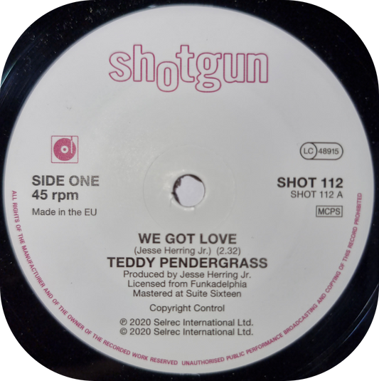 Teddy Pendergrass - We Got Love - Shotgun