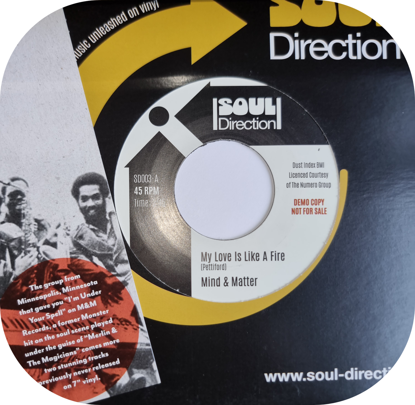 Mind & Matter - My Love Is Like A Fire - Soul Direction DEMO