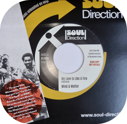 Mind & Matter - My Love Is Like A Fire - Soul Direction DEMO