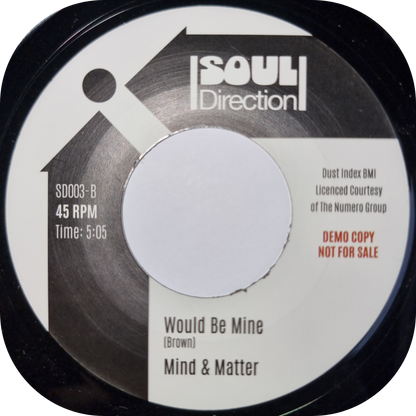 Mind & Matter - My Love Is Like A Fire - Soul Direction DEMO